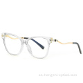 Gafas ligeras anti azul metal